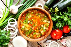 Quantas calorias em 1 Porçoes Sopa Viva Vegetais?