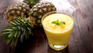 Quantas calorias em 1 Porçoes Suco De Abacaxi Com Limão E Gengibre?