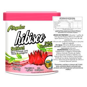 Quantas calorias em 1 Porçoes Suco De Hibisco Com Colágeno?