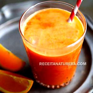 Quantas calorias em 1 Porçoes Suco De Laranja Com Gengibre?