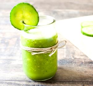 Quantas calorias em 1 Porçoes Suco Detox Pepino?