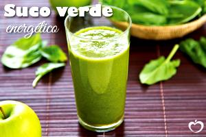 Quantas calorias em 1 Porçoes Suco Verde Energizante?