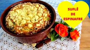 Quantas calorias em 1 Porçoes Sufle De Seleta De Legumes Com Espinafre?