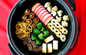 Quantas calorias em 1 Porçoes Sukiyaki?