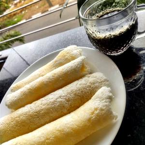 Quantas calorias em 1 Porçoes Tapioca Com Margarina?