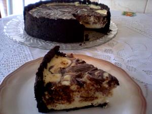 Quantas calorias em 1 Porçoes Torta Marmorizada De Chocolate?