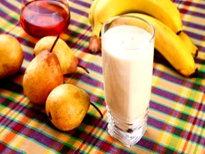 Quantas calorias em 1 Porçoes Vitamina, Banana Aveia E Pera?