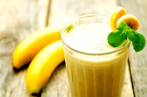 Quantas calorias em 1 Porçoes Vitamina De Banana Com Aveia?