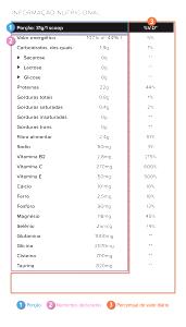 Quantas calorias em 1 Porçoes Vitamina Energética.?