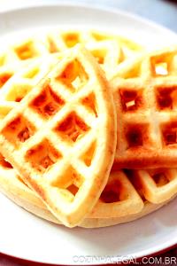 Quantas calorias em 1 Porçoes Waffle De Falso Pão De Queijo?