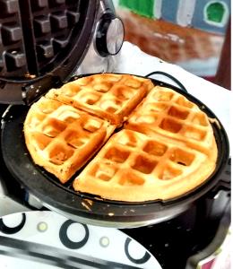 Quantas calorias em 1 Porçoes Waffle Sem Glutem?