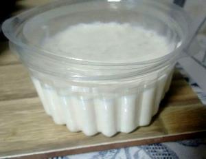 Quantas calorias em 1 Porçoes Iogurte Desnatado Caseiro (Top Therm)?