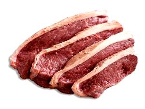 Quantas calorias em 1 Porção (608,0 G) Carne bovina, bife de picanha, cru?