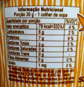 Quantas calorias em 1 Porção (80,0 G) Natto?