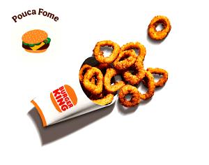 Quantas calorias em 1 Porção, Pequeno (91,0 G) Anéis de cebola, Burger King?