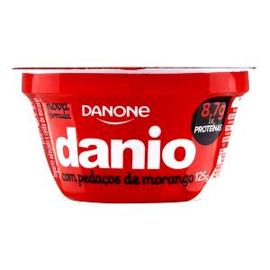 Quantas calorias em 1 pote (125 g) Danio Morango?