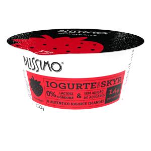 Quantas calorias em 1 pote (130 g) Iogurte Skyr Morango?