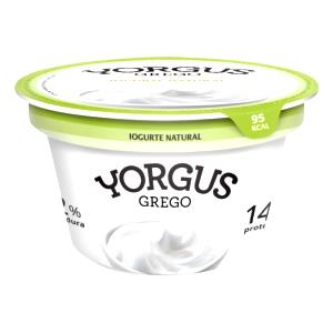 Quantas calorias em 1 pote (130 g) Yorgus Grego Natural 2%?