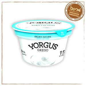 Quantas calorias em 1 pote (130 g) Yorgus Grego Zero Lactose?