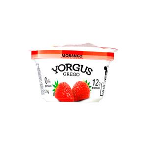 Quantas calorias em 1 pote (130 g) Yorgus Morango sem Lactose?