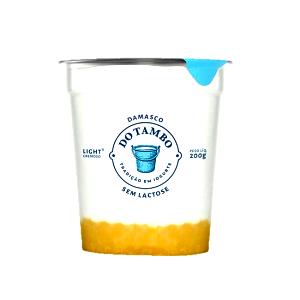 Quantas calorias em 1 pote (200 g) Iogurte sem Lactose Damasco?