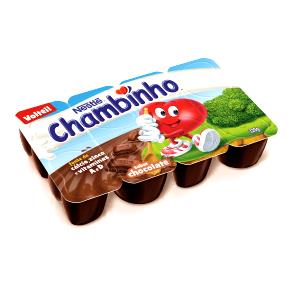 Quantas calorias em 1 pote (40 g) Chambinho Chocolate?