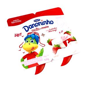 Quantas calorias em 1 pote (40 g) Danoninho Meio a Meio?