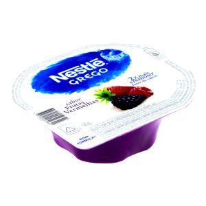 Quantas calorias em 1 pote (90 g) Grego Ultracremoso Frutas Vermelhas?