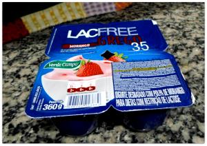 Quantas calorias em 1 pote (90 g) Iogurte Grego 35 Morango Lacfree?