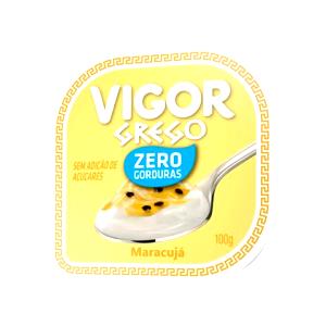 Quantas calorias em 1 pote (90 g) Iogurte Grego Zero Maracujá?