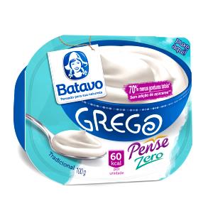 Quantas calorias em 1 pote (90 g) No Lac Grego Zero?