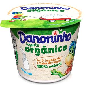 Quantas calorias em 1 potinho (90 g) Danoninho Orgânico?