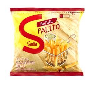 Quantas calorias em 1 prato de sobremesa (85 g) Batata Frita Congelada?