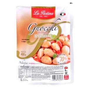 Quantas calorias em 1 prato raso (80 g) Nhoque Integral?