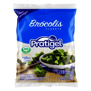 Quantas calorias em 1 Produto De Embalagem Congelada De 285 G Brócolis Cozidos (de Brócolis Congelados, Cozinhado sem Gordura Adicionada)?