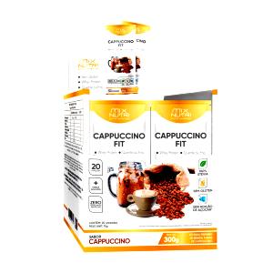 Quantas calorias em 1 sache (15 g) Cappuccino Fit?