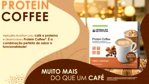 Quantas calorias em 1 sache (24 g) Protein Coffee?