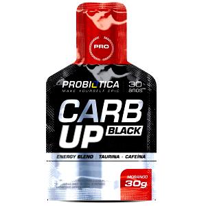 Quantas calorias em 1 sachê (30 g) Carb Up Black?