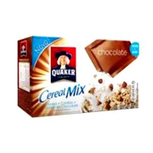 Quantas calorias em 1 sachê (30 g) Cereal Mix Chocolate?