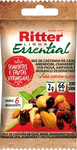 Quantas calorias em 1 sachê (30 g) Cereal Mix Frutas Vermelhas?