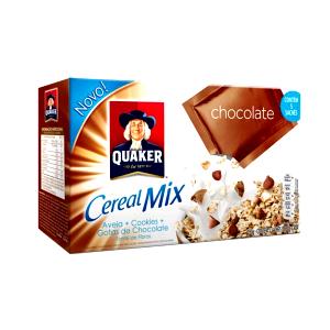 Quantas calorias em 1 sachê (30 g) Cereal Mix Gotas de Chocolate?