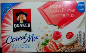 Quantas calorias em 1 sachê (30 g) Cereal Mix Iogurte com Frutas Vermelhas?