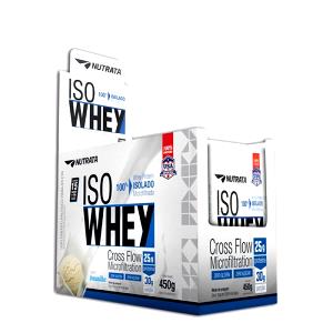 Quantas calorias em 1 sachê (30 g) Iso Whey Cross Flow?