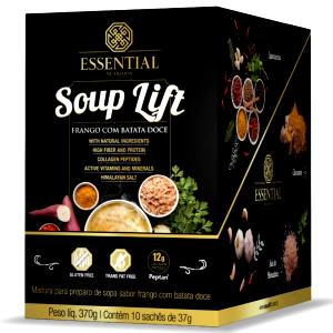 Quantas calorias em 1 sachê (37 g) Soup Lift Frango com Batata Doce?