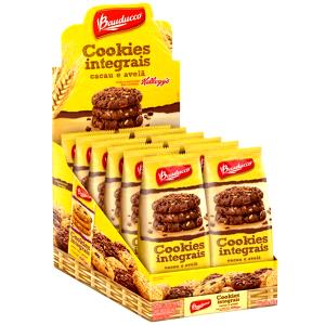 Quantas calorias em 1 sachê (40 g) Cookie Integral de Soja e Cacau?