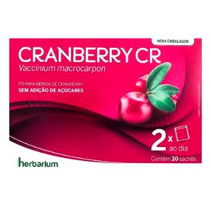 Quantas calorias em 1 sachê (5 g) Cranberry CR?