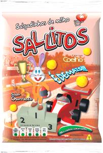 Quantas calorias em 1 Saco (198,0 G) Chips à base de milho, sabor churrasco?