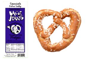 Quantas calorias em 1 Saco De Porção Única Pretzels (Rijos)?