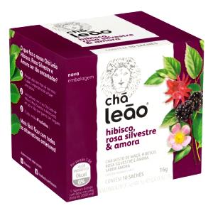 Quantas calorias em 1 saquinho (1,6 g) Chá Rosa Silvestre, Hibisco e Amora?