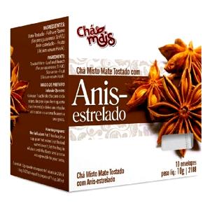 Quantas calorias em 1 saquinho (200 ml) Chá de Anis?